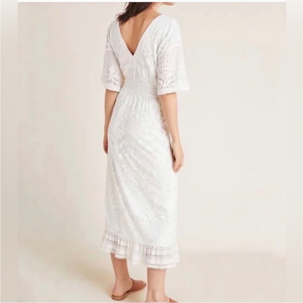 Farm Rio for Anthropologie Devore Dress (L) - Picture 2 of 8